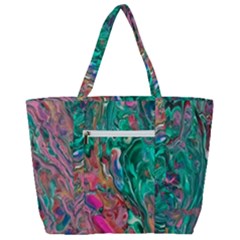 Zip Up Canvas Bag 