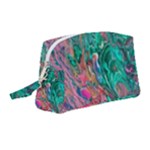 Green Pour Wristlet Pouch Bag (Medium)