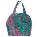 Green Pour Boxy Hand Bag