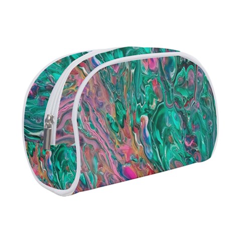 Green Pour Make Up Case (Small) from ArtsNow.com