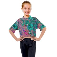 Kids Mock Neck T-Shirt 