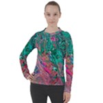 Green Pour Women s Pique Long Sleeve T-Shirt
