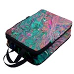 Green Pour Full Print Foldable Shoe Storage Bag