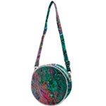 Green Pour Crossbody Circle Bag
