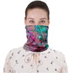 Green Pour Face Covering Bandana (Adult)