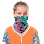 Green Pour Face Covering Bandana (Kids)
