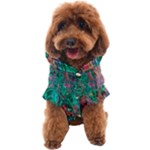 Green Pour Dog Coat