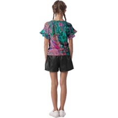 Kids  Cut Out Flutter Sleeves 