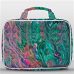 Green Pour Travel Toiletry Bag With Hanging Hook