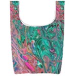 Green Pour Foldable Shopping Bag