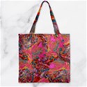 Zipper Grocery Tote Bag 