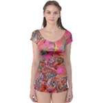Collage  Boyleg Leotard 