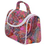 Collage  Satchel Handbag