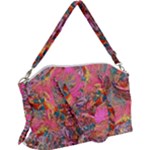 Collage  Canvas Crossbody Bag
