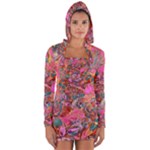 Collage  Long Sleeve Hooded T-shirt