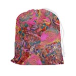 Collage  Drawstring Pouch (2XL)