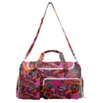 Collage  Sports Gym Duffle Bag with Shoe Compartment