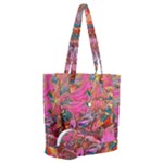 Collage  Everyday Shoulder Bag with Pouch Bag