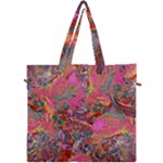 Collage  Canvas Travel Bag
