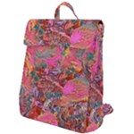 Collage  Flap Top Backpack
