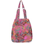 Collage  Center Zip Backpack