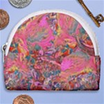 Collage  Horseshoe Style Canvas Pouch