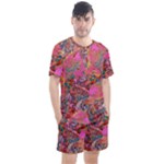 Collage  Men s Mesh T-Shirt and Shorts Set