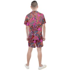 Men s Mesh T-Shirt and Shorts Set 