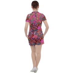 Women s Mesh T-Shirt and Shorts Set 
