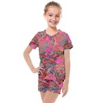 Collage  Kids  Mesh T-Shirt and Shorts Set