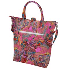Buckle Top Tote Bag 