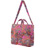 Collage  Square Shoulder Tote Bag