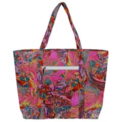 Zip Up Canvas Bag 