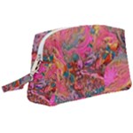 Collage  Wristlet Pouch Bag (Large)