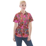 Collage  Women s Short Sleeve Pocket Shirt