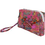 Collage  Wristlet Pouch Bag (Small)