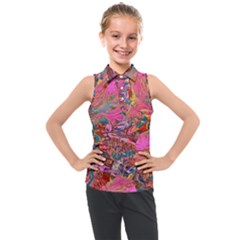 Kids  Sleeveless Polo T-Shirt 