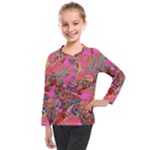 Collage  Kids  Long Mesh T-Shirt