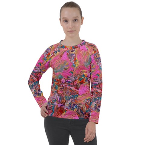 Collage  Women s Long Sleeve Raglan T