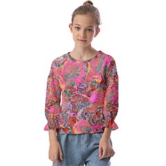 Kids  Cuff Sleeve Top 