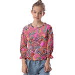 Collage  Kids  Cuff Sleeve Top