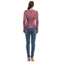 Women s Cut Out Long Sleeve T-Shirt 