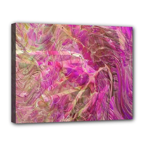 Pink blend Canvas 14  x 11  (Stretched) from ArtsNow.com