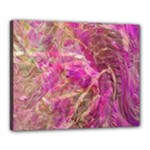 Pink blend Canvas 20  x 16  (Stretched)