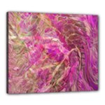 Pink blend Canvas 24  x 20  (Stretched)