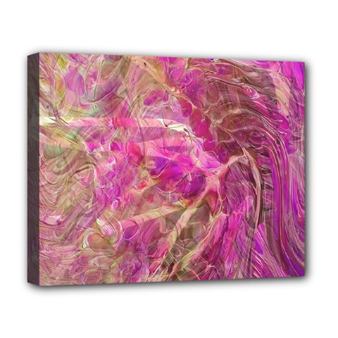 Pink blend Deluxe Canvas 20  x 16  (Stretched) from ArtsNow.com