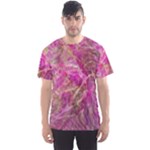Pink blend Men s Sport Mesh T-Shirt