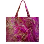 Pink blend Zipper Mini Tote Bag