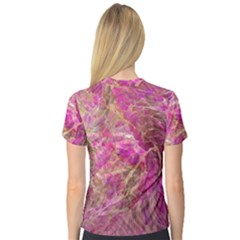V-Neck Sport Mesh T-Shirt 