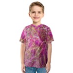 Pink blend Kids  Sport Mesh T-Shirt